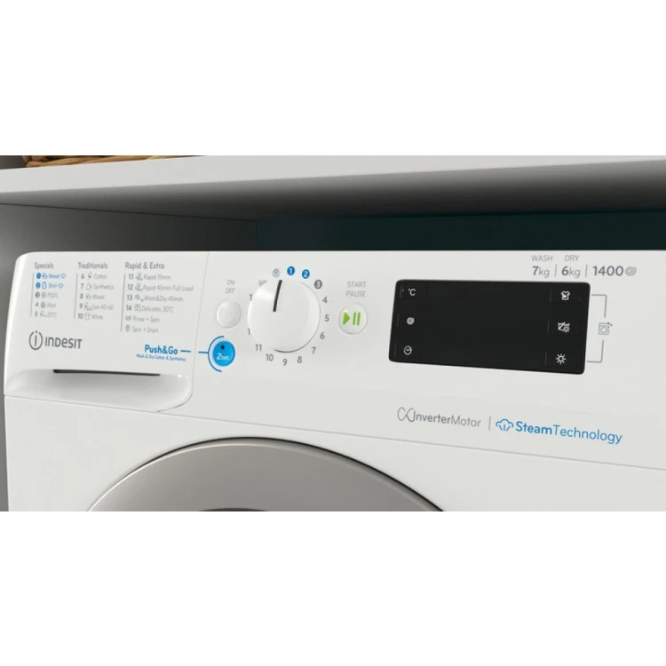 Пералня със Сушилня Indesit BDE 76435 WSV EE