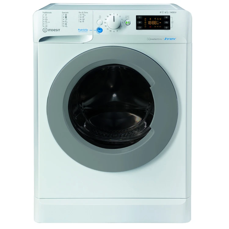 Пералня със Сушилня Indesit BDE 861483X WS EU N