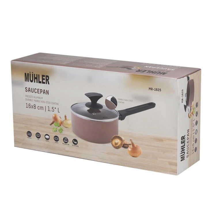 Промо-комплект 4 съда за готвене Muhler серия Kikka