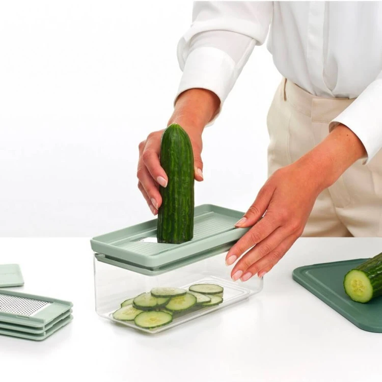 Ренде мултифункционално с кутия Brabantia Tasty+ Jade Green