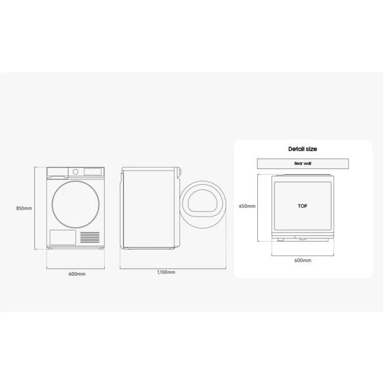 Сушилня Samsung DV90DB7845GEU4