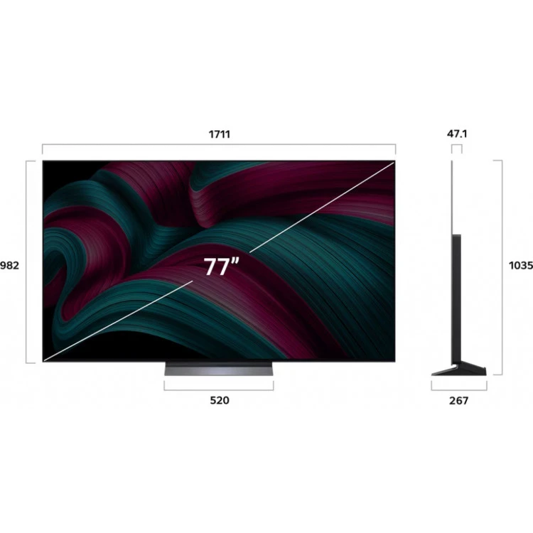 Телевизор LG OLED 77C51LA