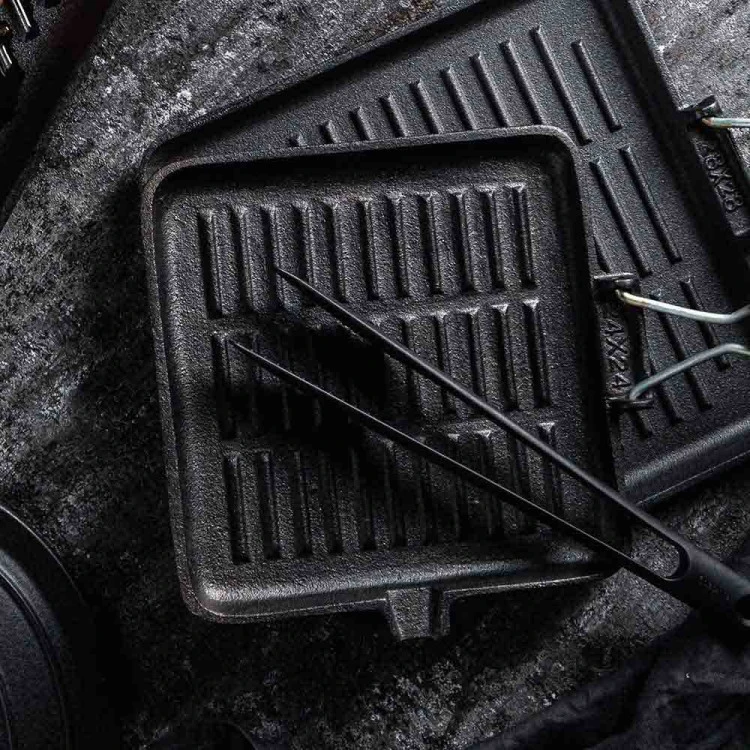 Тиган грил Luigi Ferrero Tika FR-2416CI NEW 24x24cm, чугун