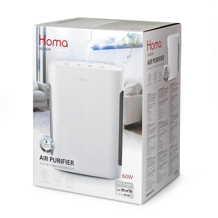 Въздухопречиствател HOMA HZ25UVI