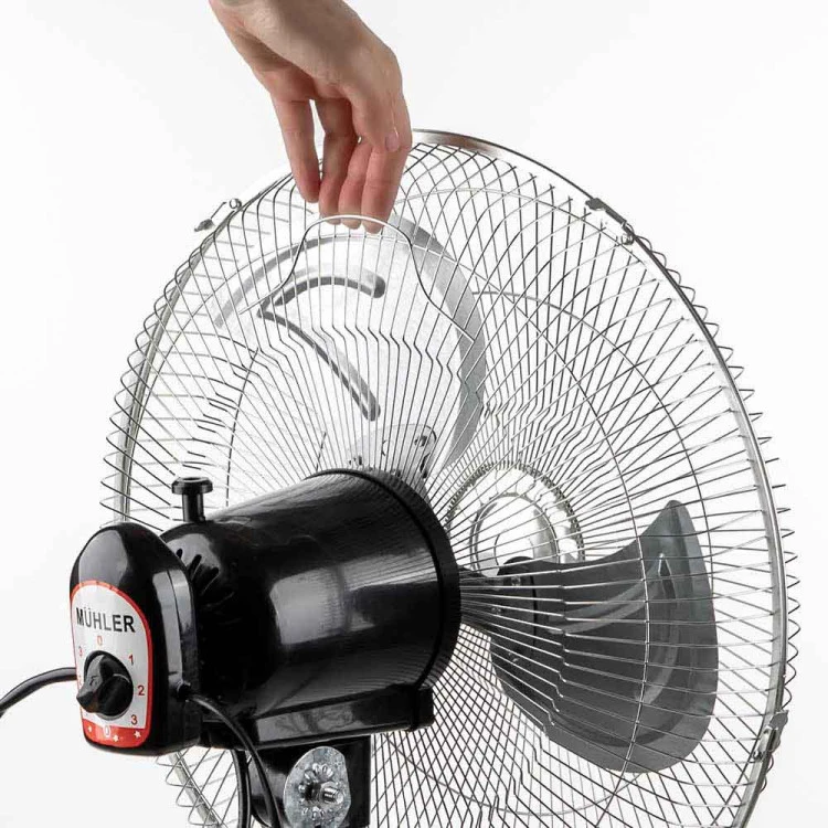Вентилатор на стойка 16''Muhler FM-6136D 3in1, 50W, индустриален, на стойка, стена, под