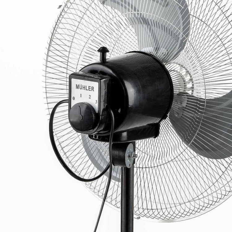 Вентилатор на стойка 18''Muhler FM-8138D 3в1, 70W, индустриален, на стойка, стена, под
