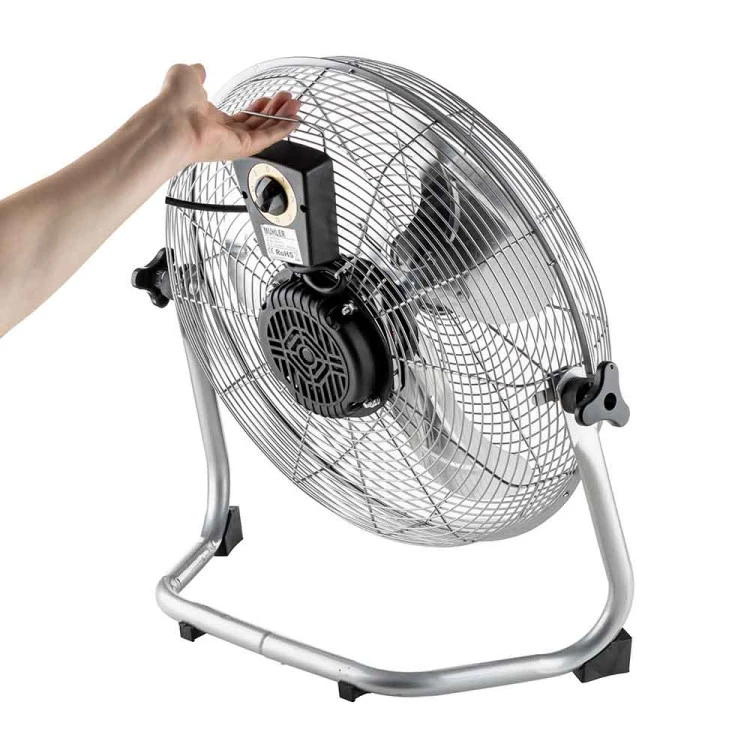 Вентилатор подов 14'' Muhler FM-1413, 60W, индустриален, метален