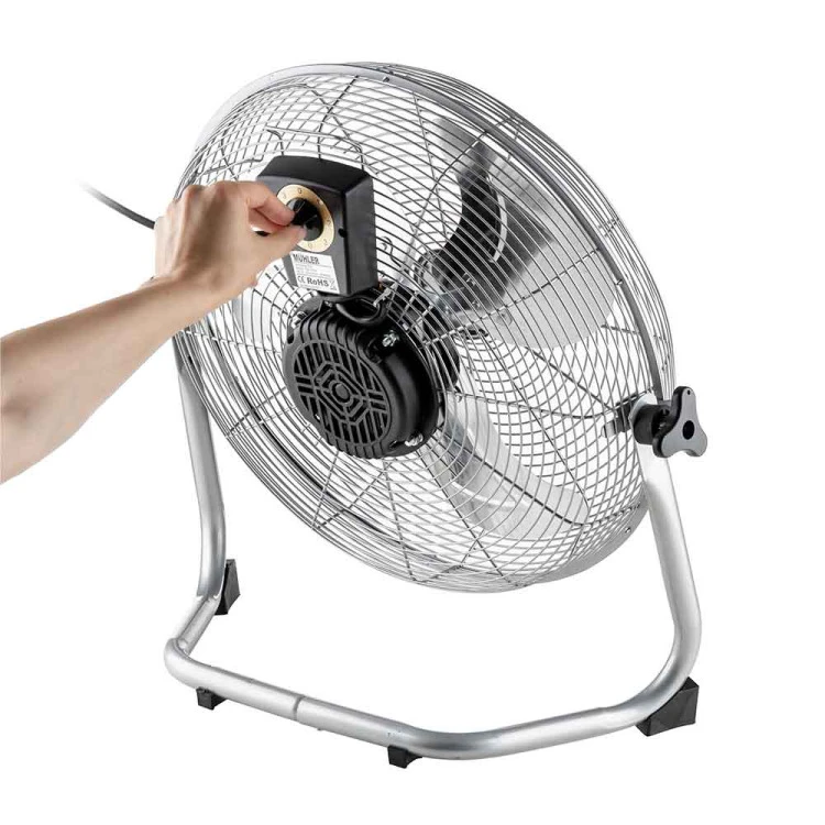 Вентилатор подов 18'' Muhler FM-1813, 100W, индустриален, метален