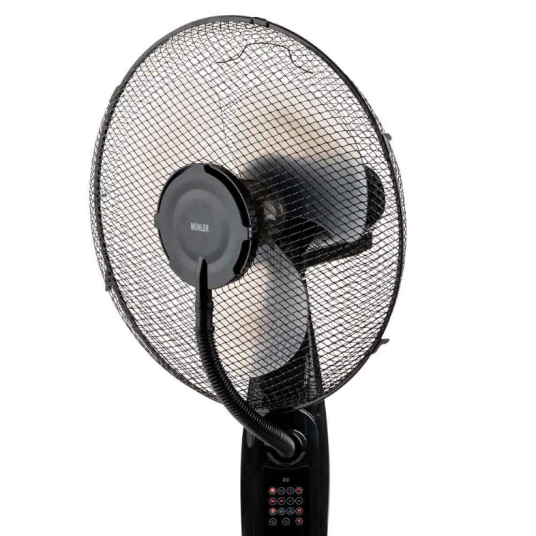 Вентилатор с водна мъгла 16'' Muhler MF-1609RC, 75W, LED, дист. упр-е